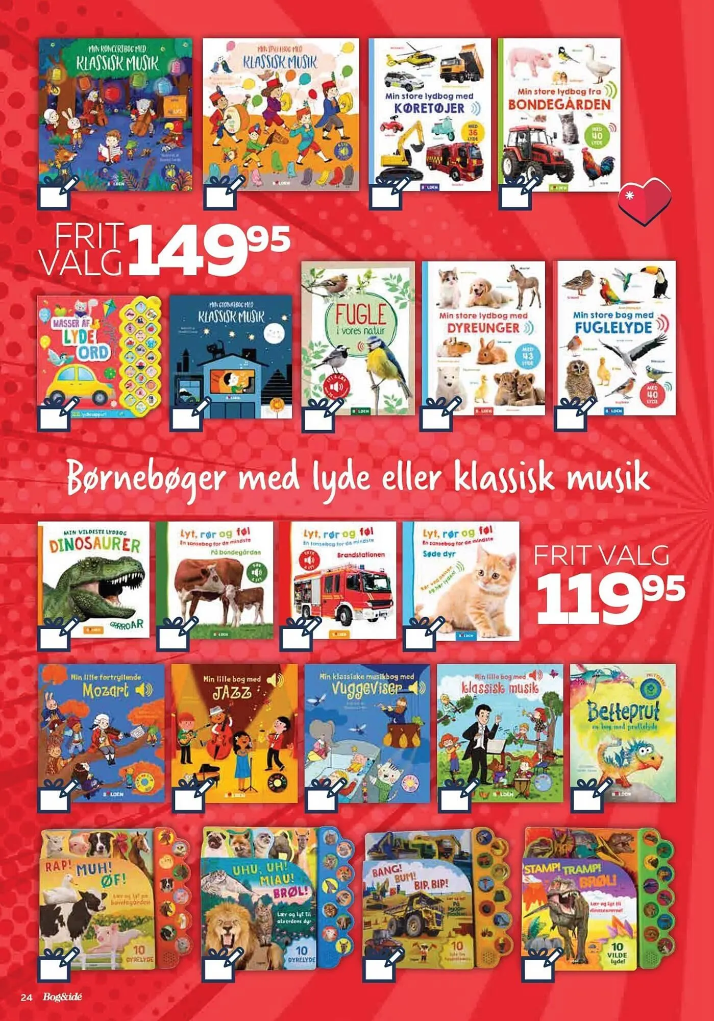 Bog & idé tilbudsavis Gyldig indtil 21. oktober - 23. december 2024 - tilbudsavis side 24