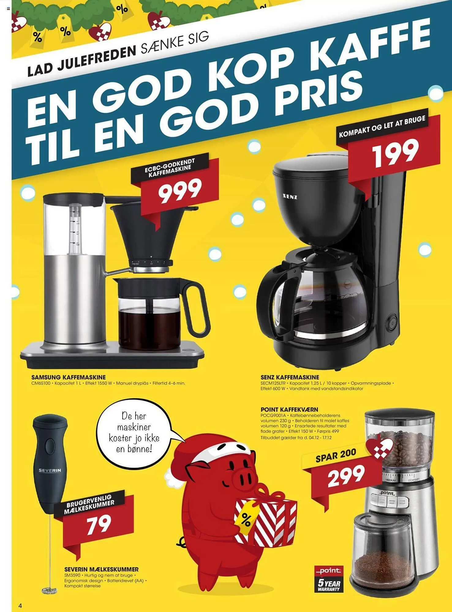 Punkt1 tilbudsavis Gyldig indtil 4. december - 17. december 2023 - tilbudsavis side 4