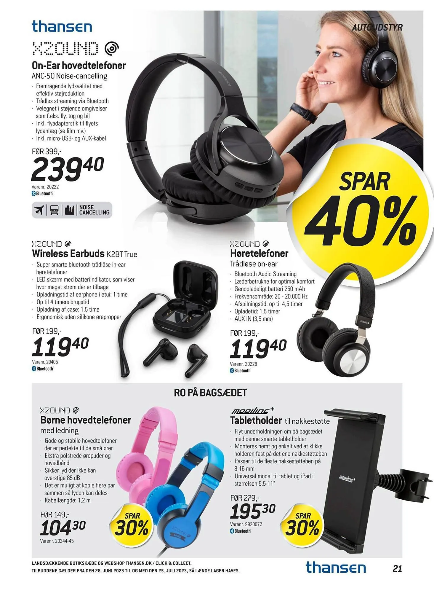 Thansen tilbudsavis Gyldig indtil 27. juni - 25. juli 2023 - tilbudsavis side 21