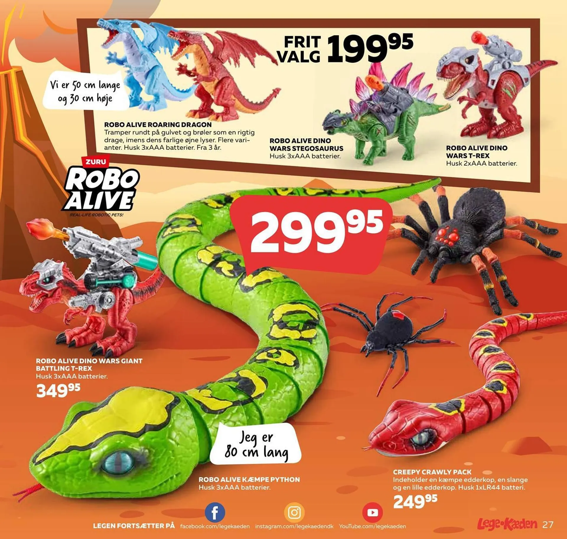 Legekæden tilbudsavis Gyldig indtil 22. oktober - 23. december 2023 - tilbudsavis side 27