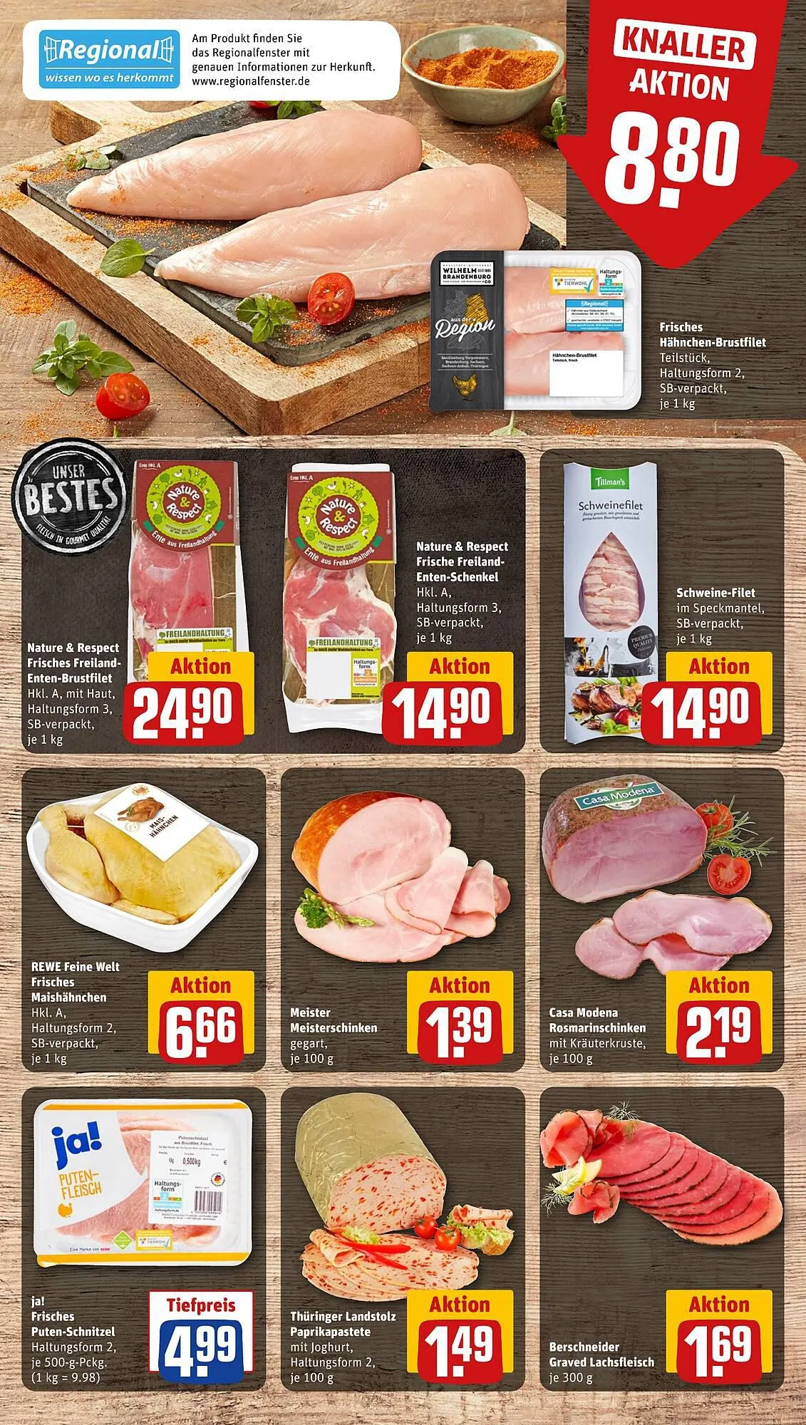 REWE tilbudsavis Gyldig indtil 13. november - 18. november 2023 - tilbudsavis side 8