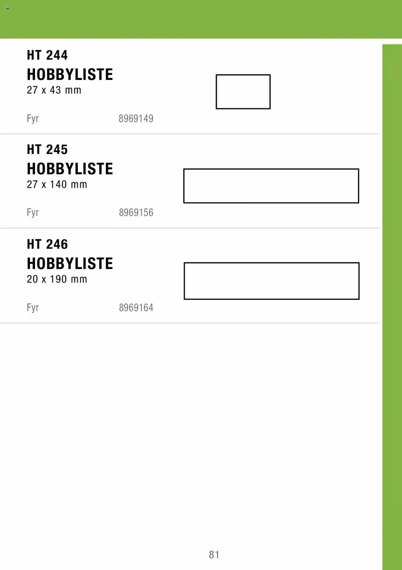 Stark - Lister til alle formål Gyldig indtil 1. februar - 31. december 2023 - tilbudsavis side 81