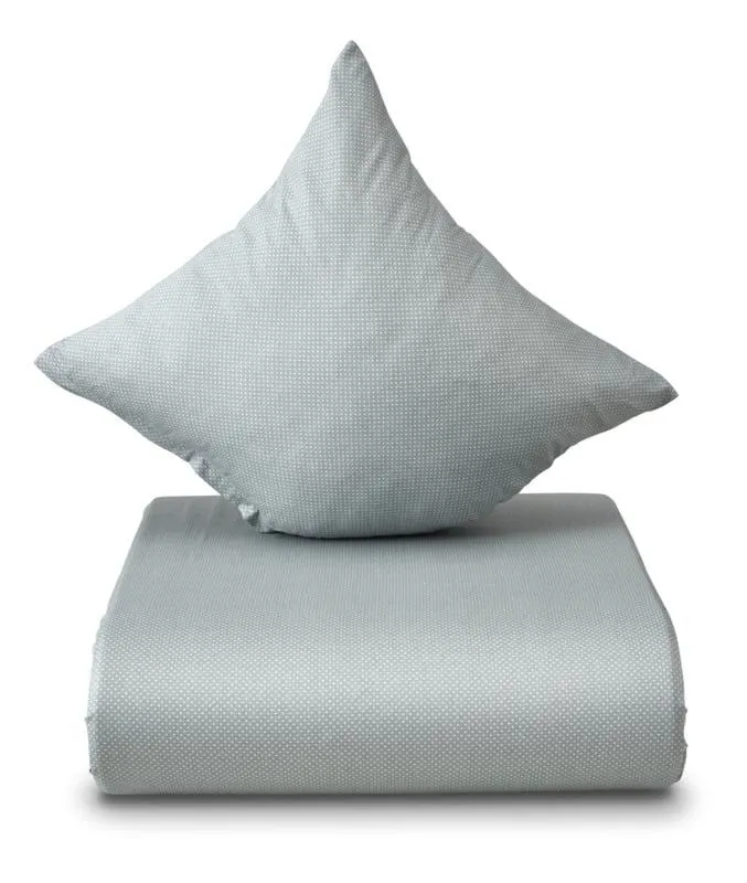 Nordisk Tekstil Luka sengesæt støvet grøn 140x220 cm