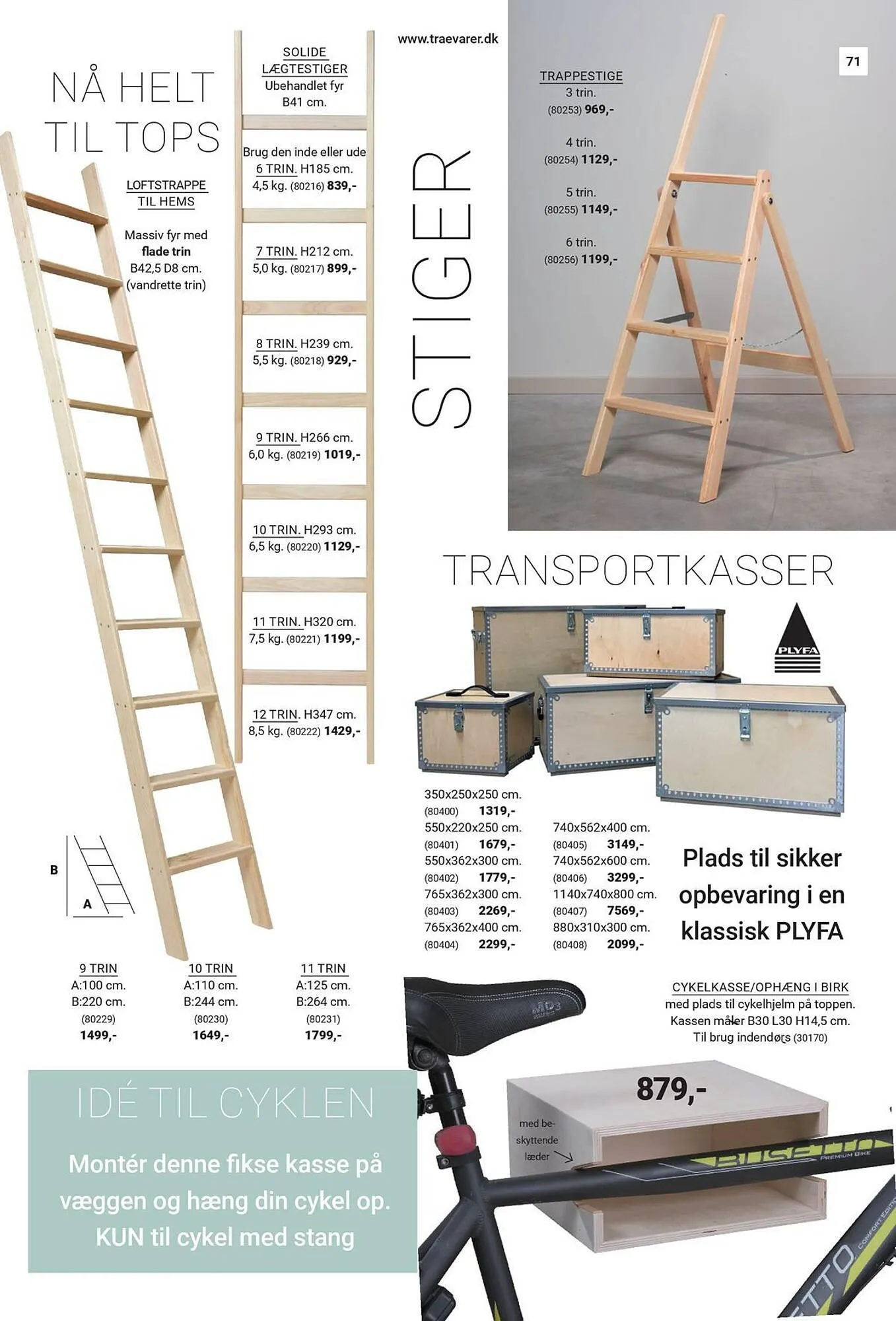 Trævarefabrikernes Udsalg tilbudsavis Gyldig indtil 18. januar - 31. december 2024 - tilbudsavis side 71
