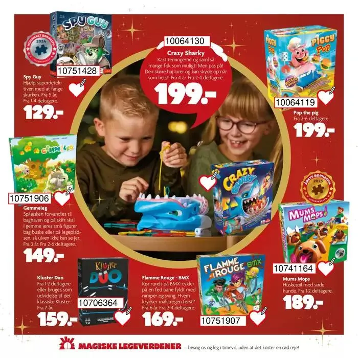 Ønskebogen er på gaden! Gyldig indtil 1. november - 30. december 2024 - tilbudsavis side 95