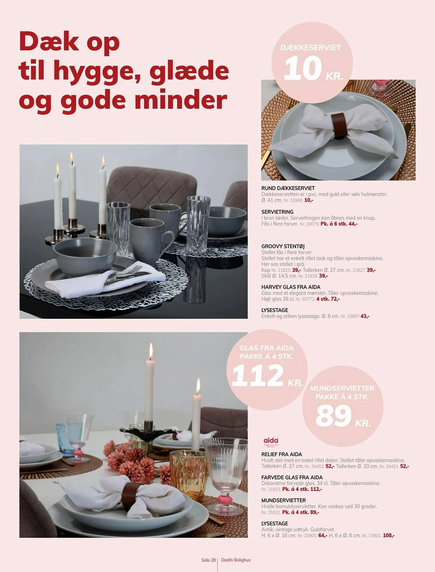 Daells Bolighus tilbudsavis Gyldig indtil 9. december - 26. maj 2025 - tilbudsavis side 28