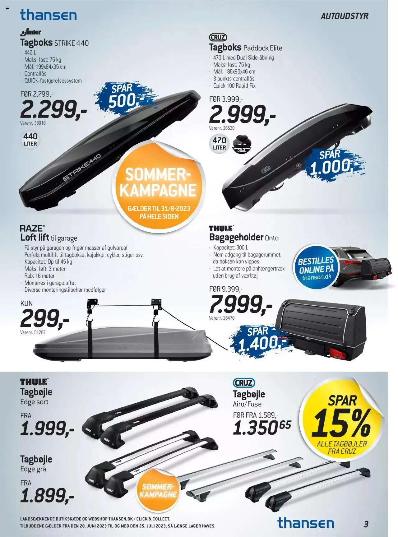 Thansen - Tilbudsavis Gyldig indtil 28. juni - 1. august 2023 - tilbudsavis side 3
