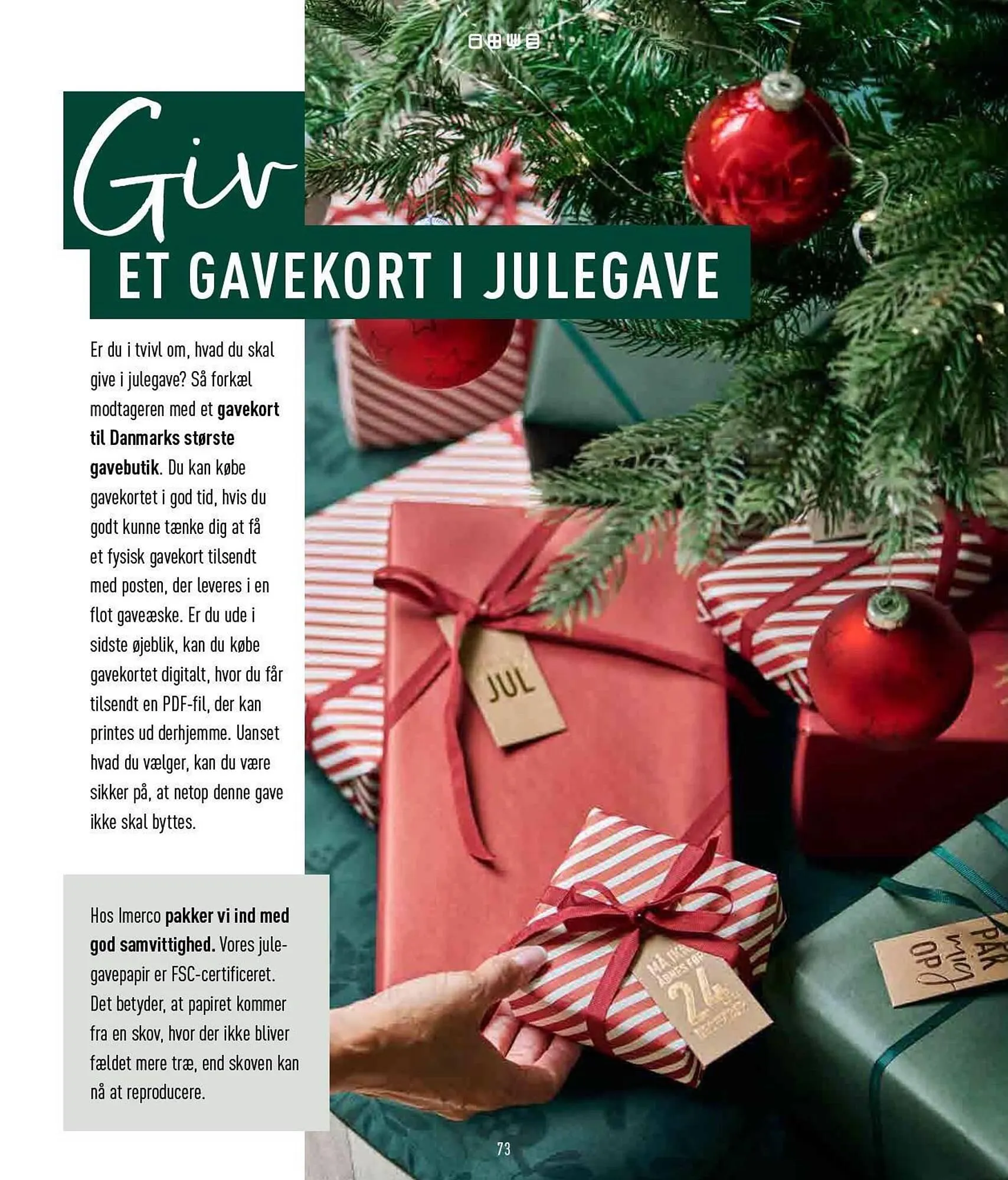 Imerco tilbudsavis Gyldig indtil 20. oktober - 23. december 2023 - tilbudsavis side 73