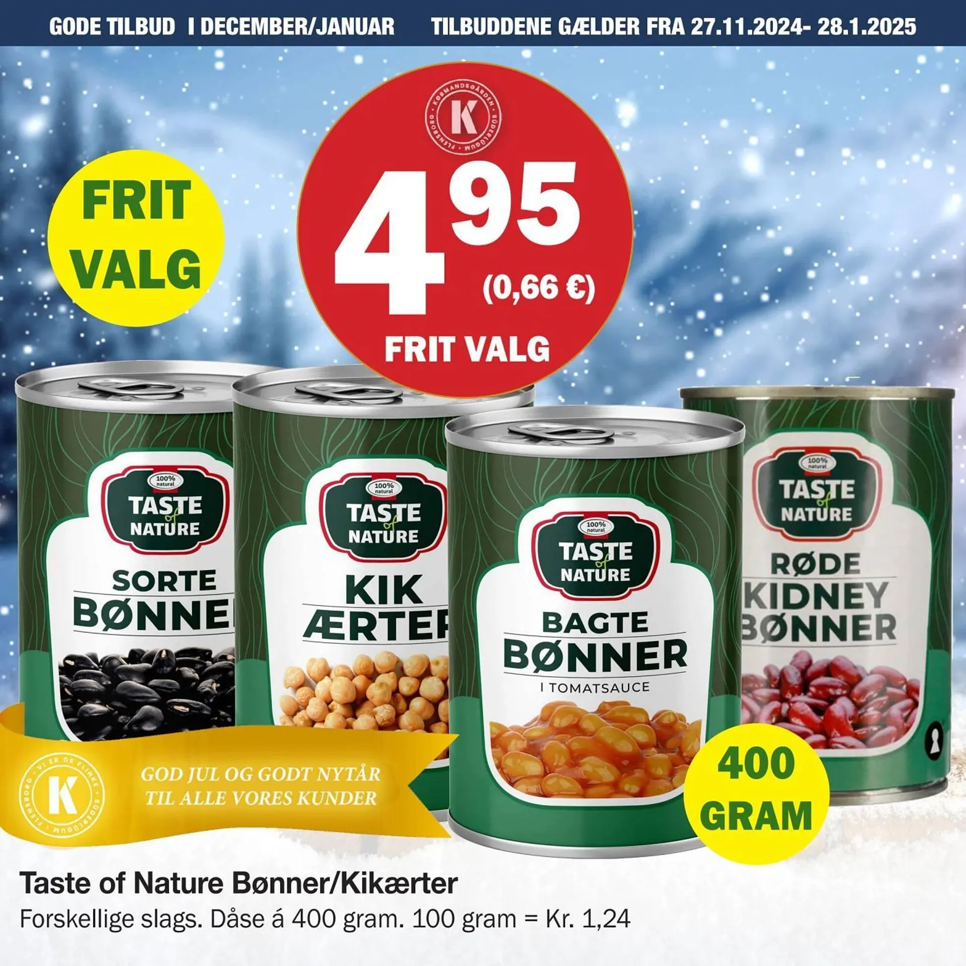 Købmandsgården tilbudsavis Gyldig indtil 26. november - 28. januar 2025 - tilbudsavis side 66