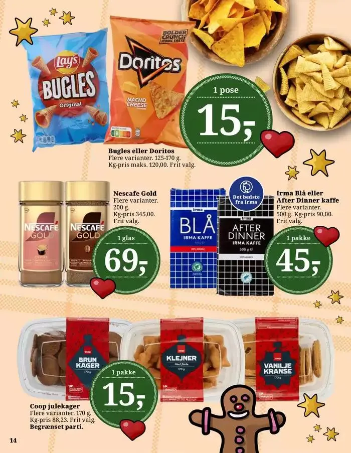Dagli'Brugsen Tilbudsavis Gyldig indtil 22. november - 5. december 2024 - tilbudsavis side 14