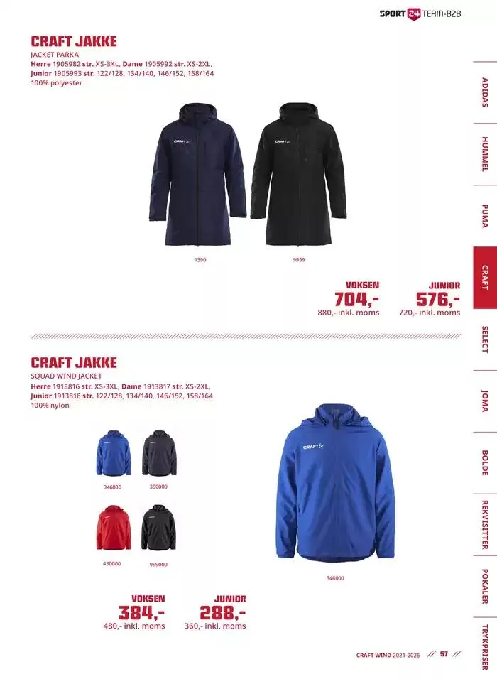 Sport 24 Team Gyldig indtil 24. januar - 31. december 2025 - tilbudsavis side 57