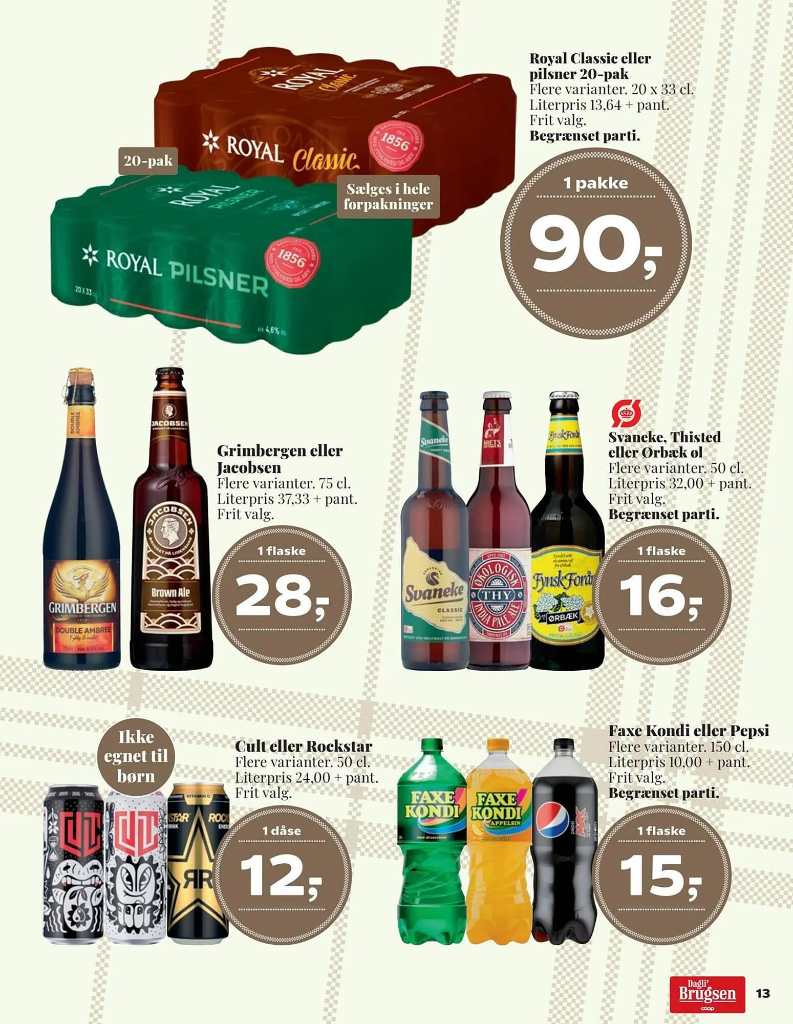 Dagli'Brugsen tilbudsavis Gyldig indtil 3. august - 17. august 2023 - tilbudsavis side 13
