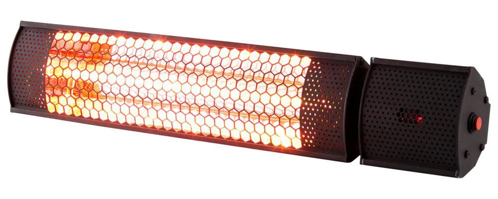 Terrassevarmer, vægmodel 2000 W