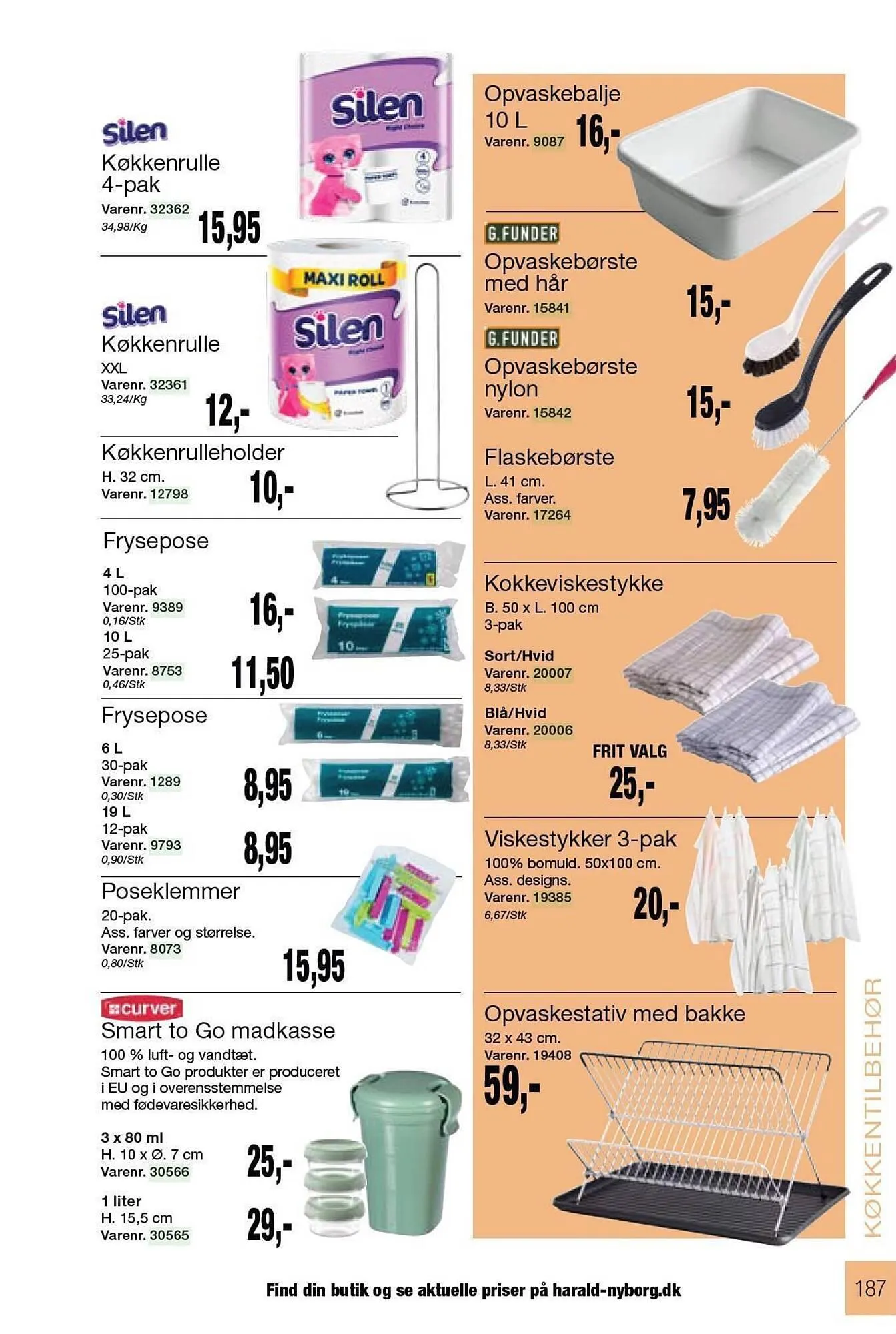 Harald Nyborg tilbudsavis Gyldig indtil 16. februar - 31. december 2023 - tilbudsavis side 187
