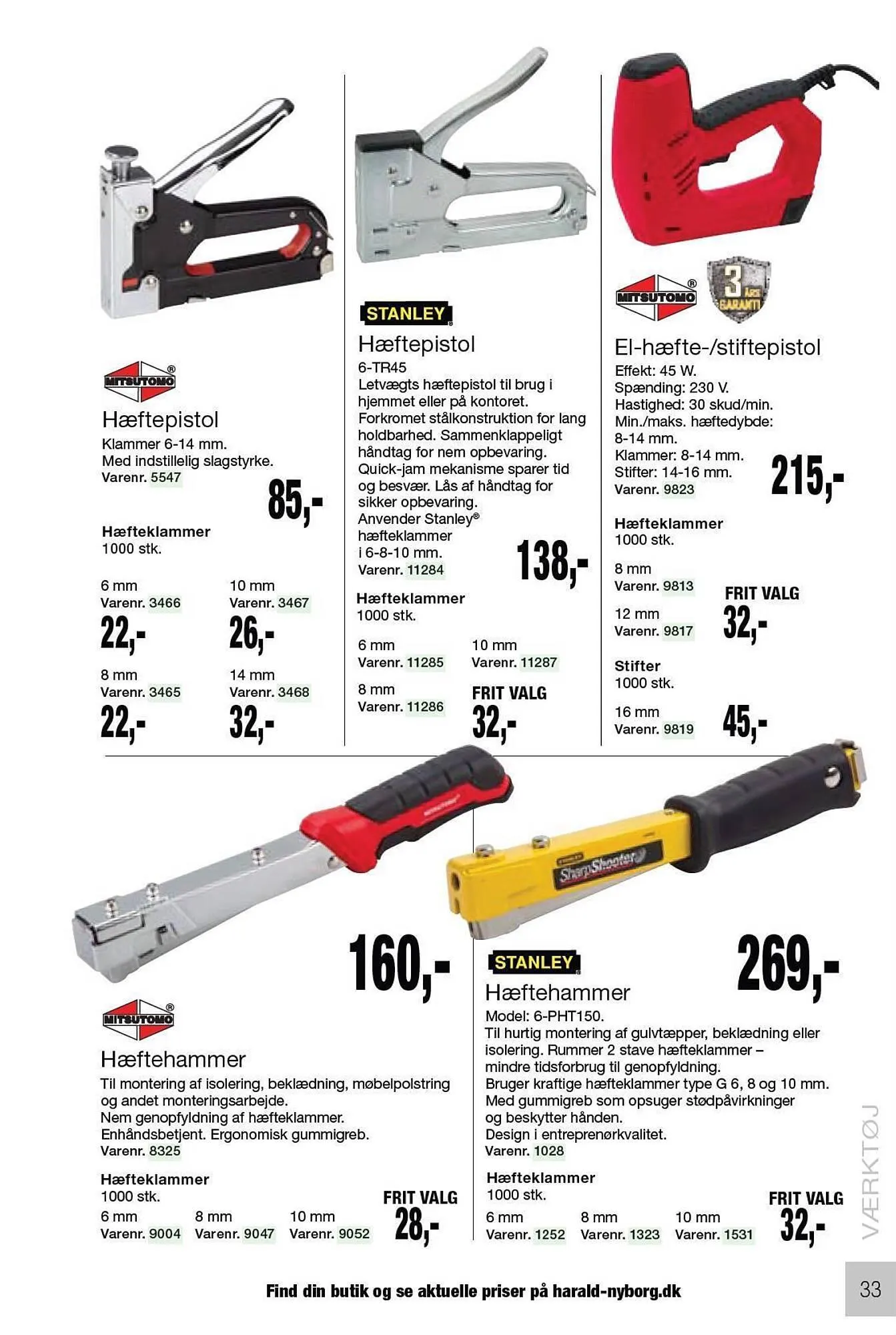 Harald Nyborg tilbudsavis Gyldig indtil 16. februar - 31. december 2023 - tilbudsavis side 33