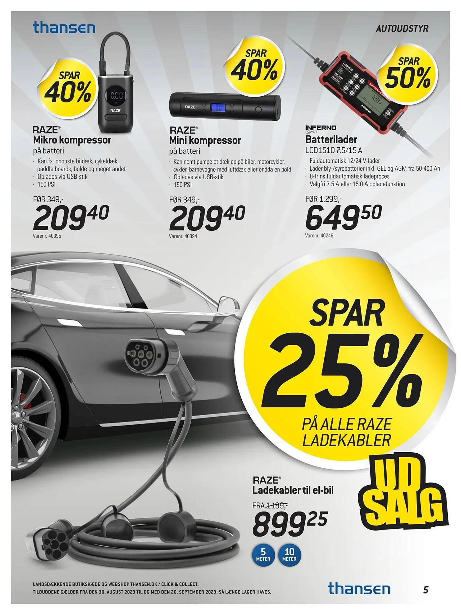 Thansen tilbudsavis Gyldig indtil 29. august - 26. september 2023 - tilbudsavis side 5