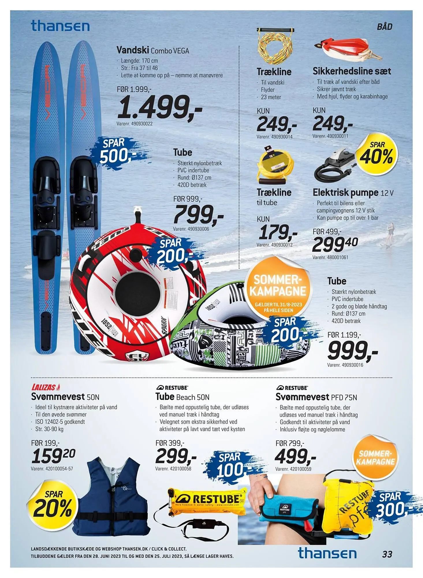 Thansen tilbudsavis Gyldig indtil 27. juni - 25. juli 2023 - tilbudsavis side 33