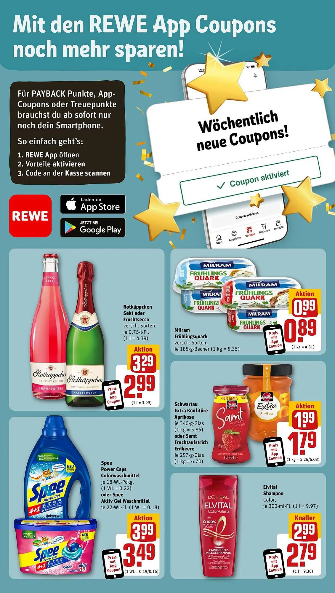 REWE tilbudsavis Gyldig indtil 28. august - 2. september 2023 - tilbudsavis side 3