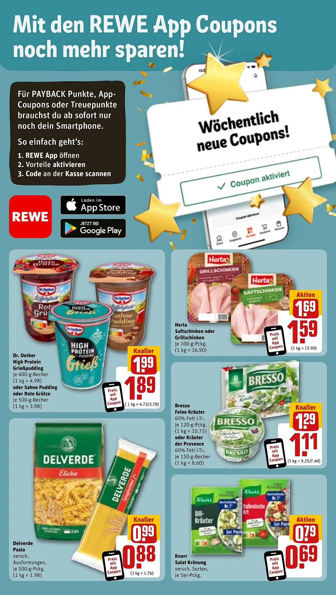 REWE tilbudsavis Gyldig indtil 14. august - 19. august 2023 - tilbudsavis side 3