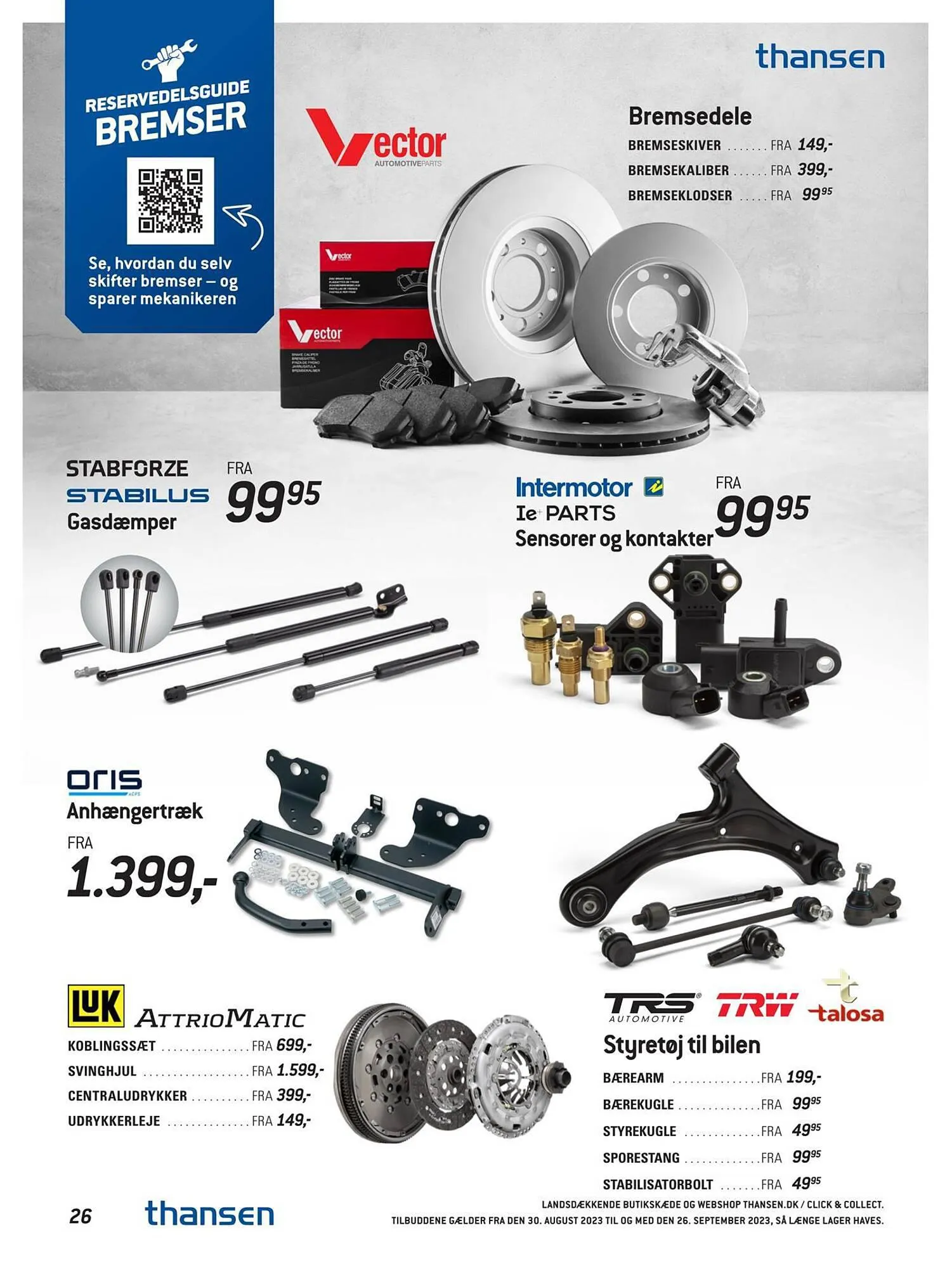 Thansen tilbudsavis Gyldig indtil 29. august - 26. september 2023 - tilbudsavis side 26