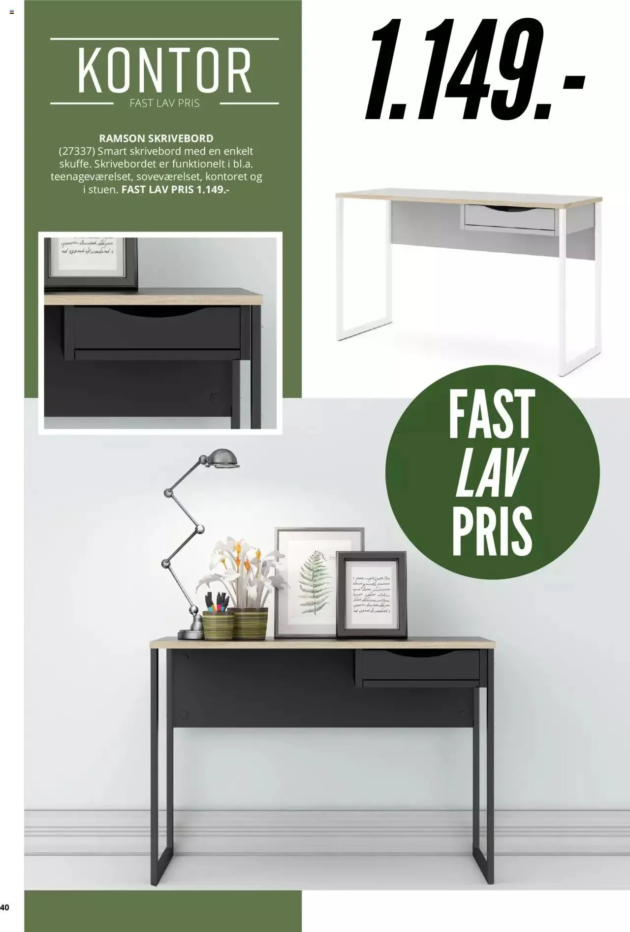 My Home - Alt Til Hjemmet Gyldig indtil 25. april - 31. december 2023 - tilbudsavis side 40