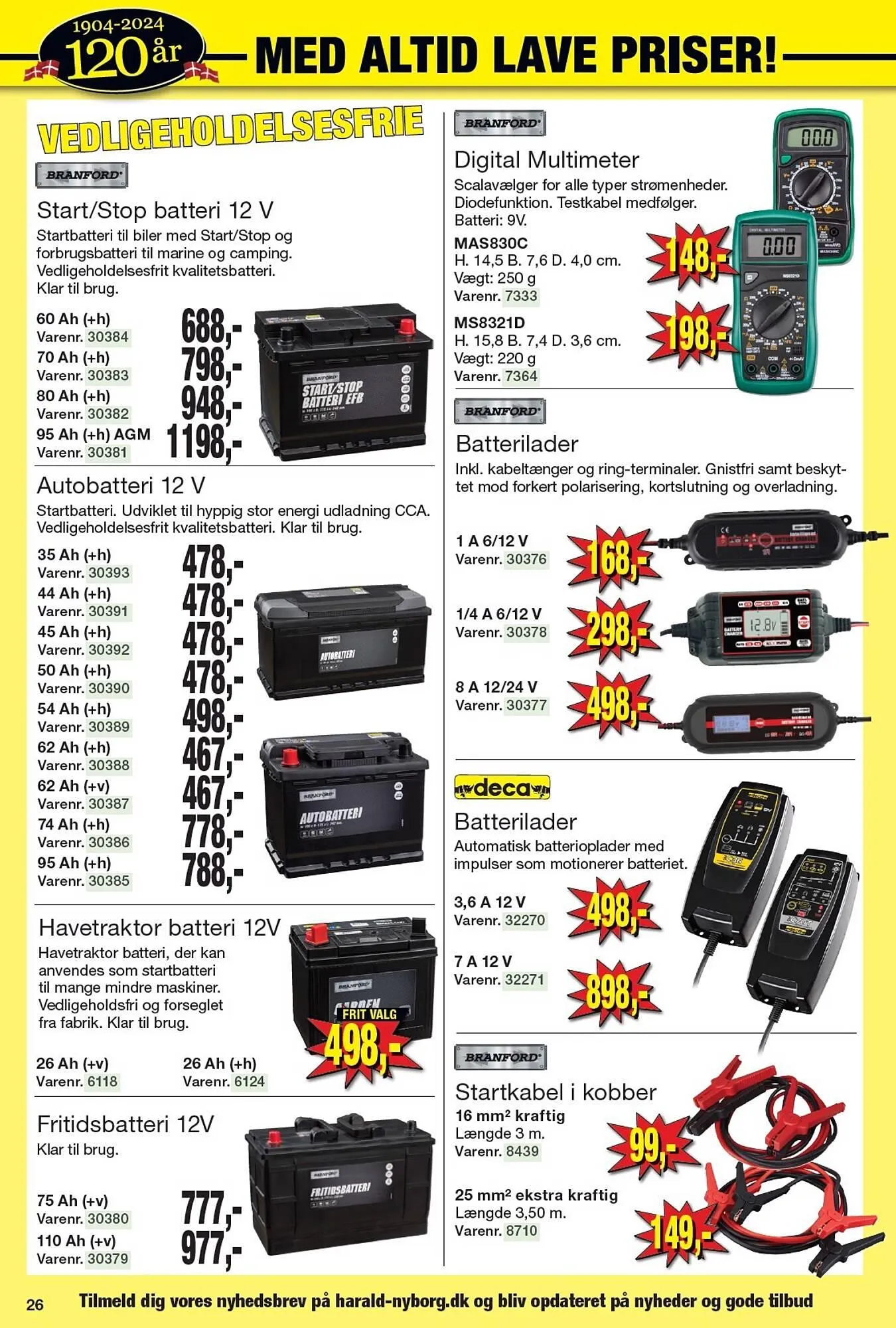 Harald Nyborg tilbudsavis Gyldig indtil 3. oktober - 9. oktober 2024 - tilbudsavis side 32
