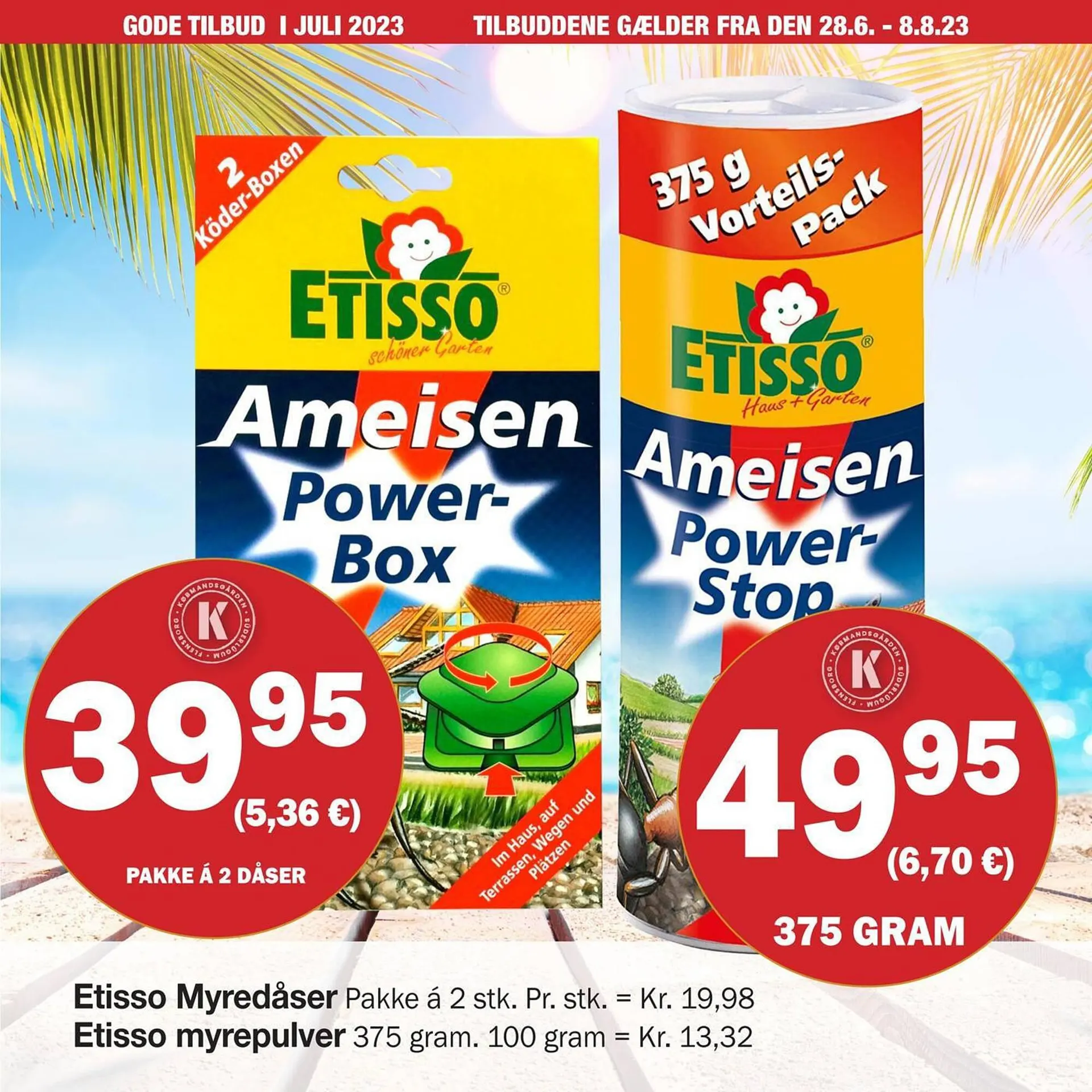 Købmandsgården tilbudsavis Gyldig indtil 27. juni - 8. august 2023 - tilbudsavis side 90