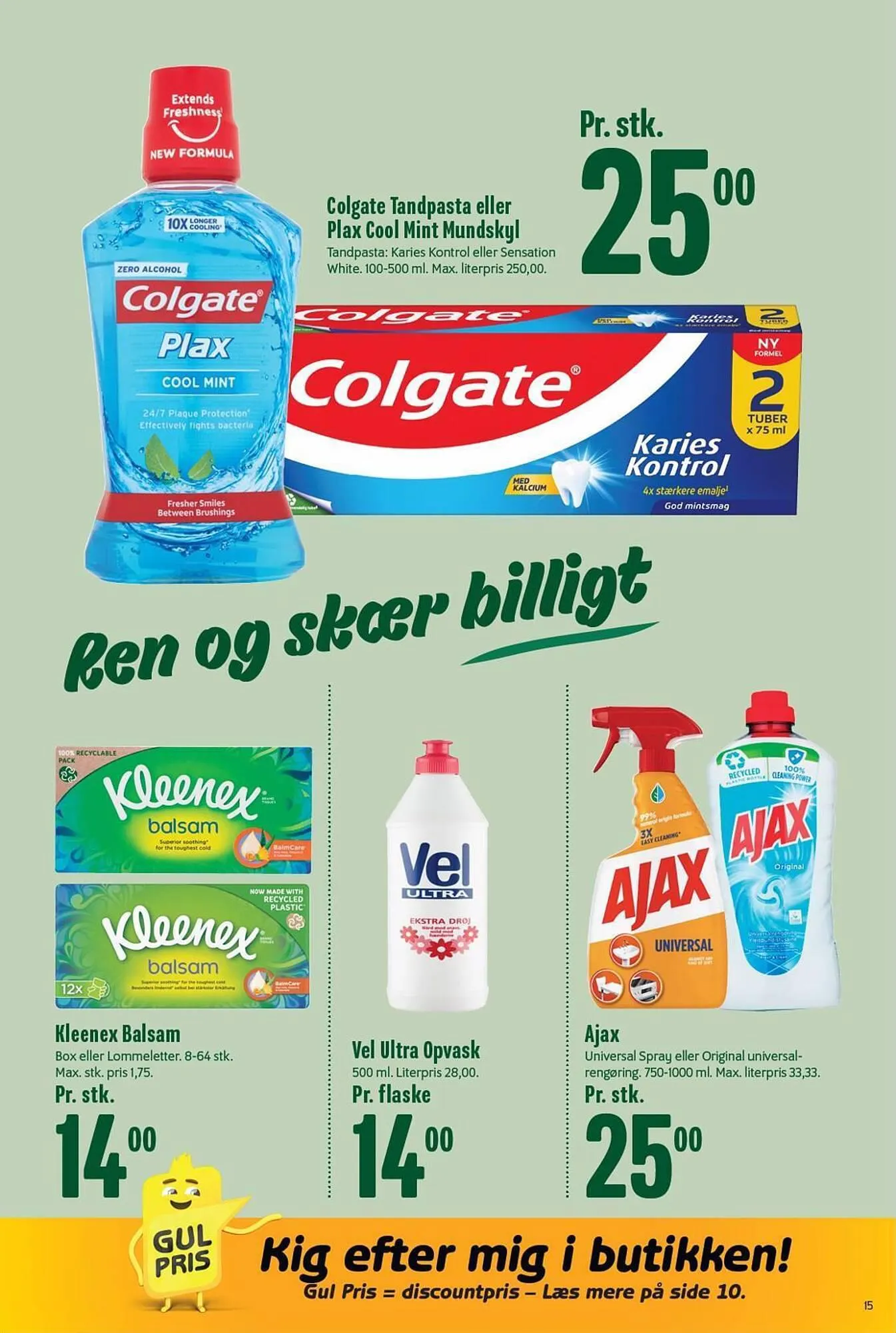 Min Købmand tilbudsavis Gyldig indtil 29. juli - 4. august 2023 - tilbudsavis side 15