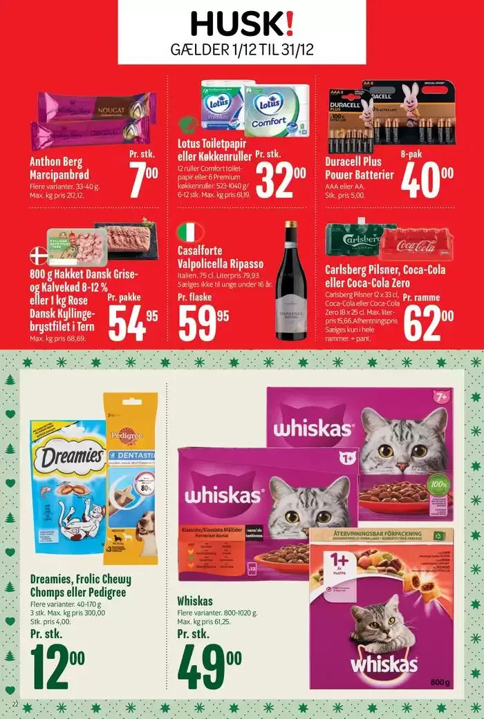 Tilbud til kupjægere Gyldig indtil 12. december - 26. december 2024 - tilbudsavis side 22