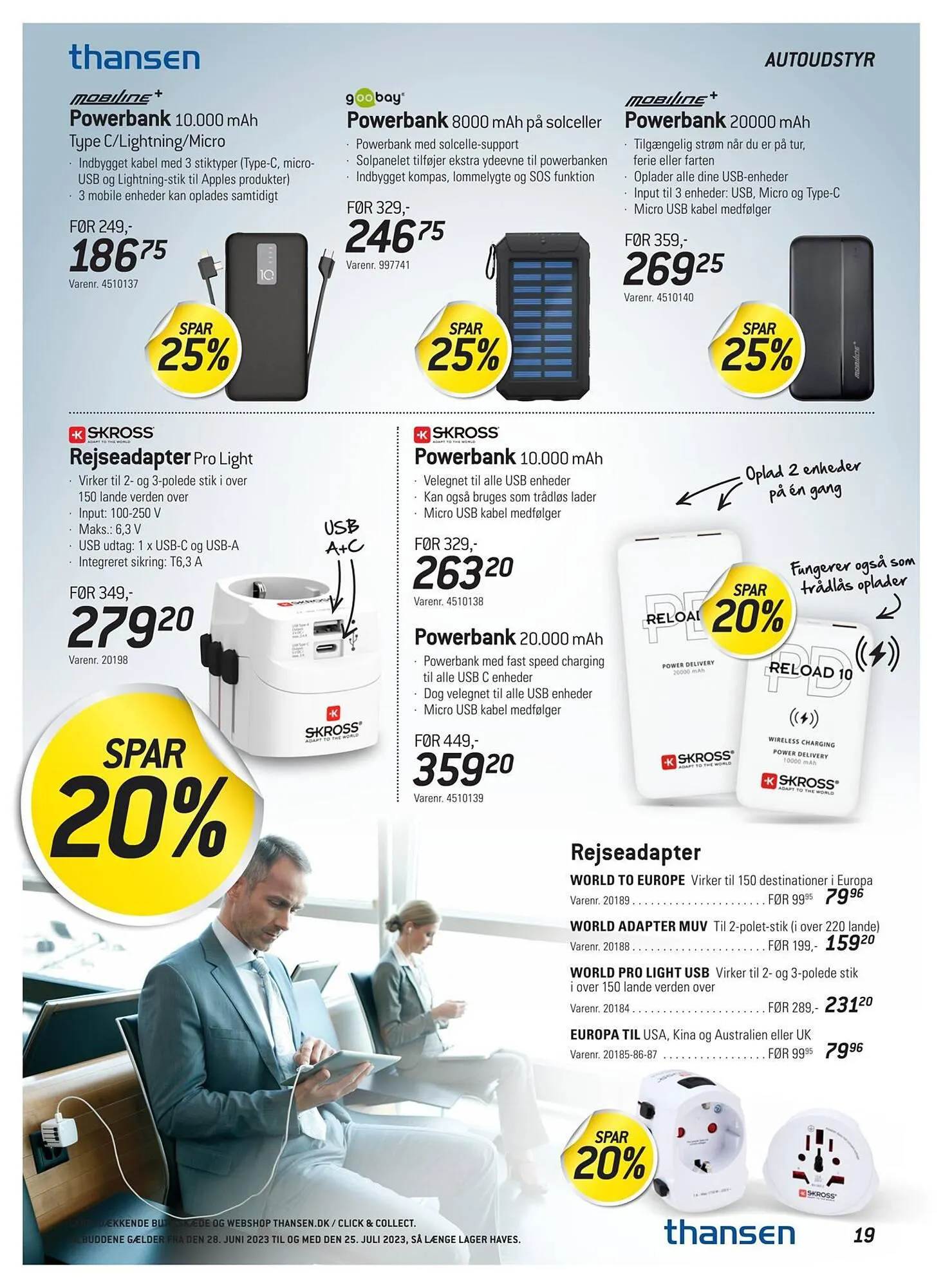 Thansen tilbudsavis Gyldig indtil 27. juni - 25. juli 2023 - tilbudsavis side 19