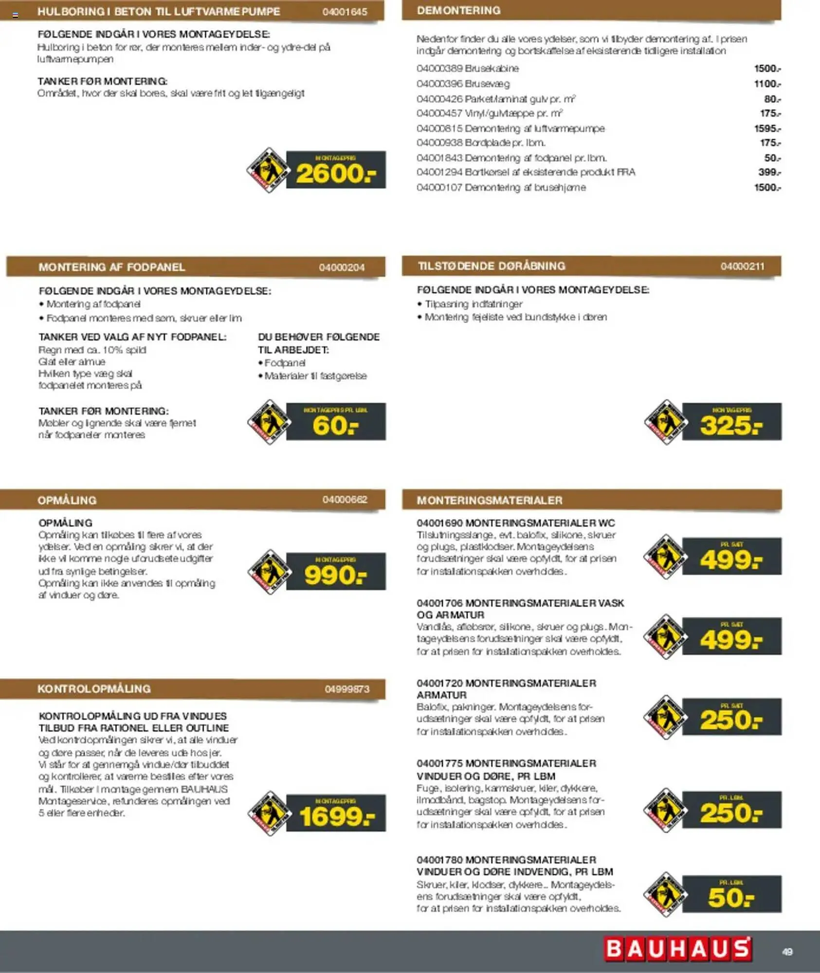 Bauhaus tilbudsavis Gyldig indtil 1. marts - 31. december 2025 - tilbudsavis side 49