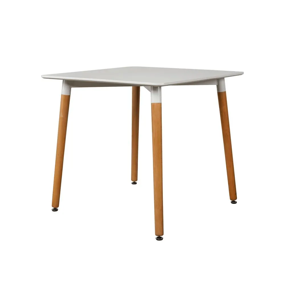 Mesa de Comedor Cuadrada Clark | Blanco