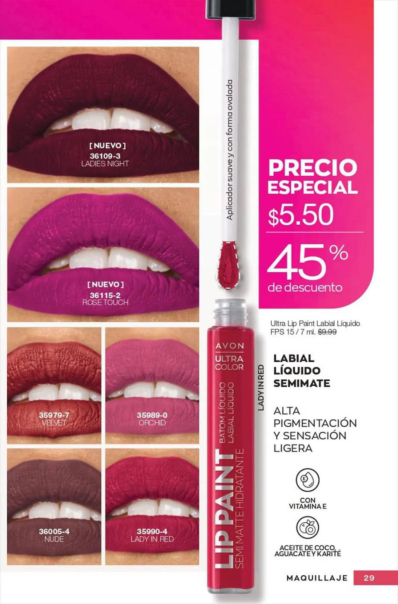 Catalogo de Catálogo AVON 31 de agosto al 30 de septiembre 2023 - Pag 29