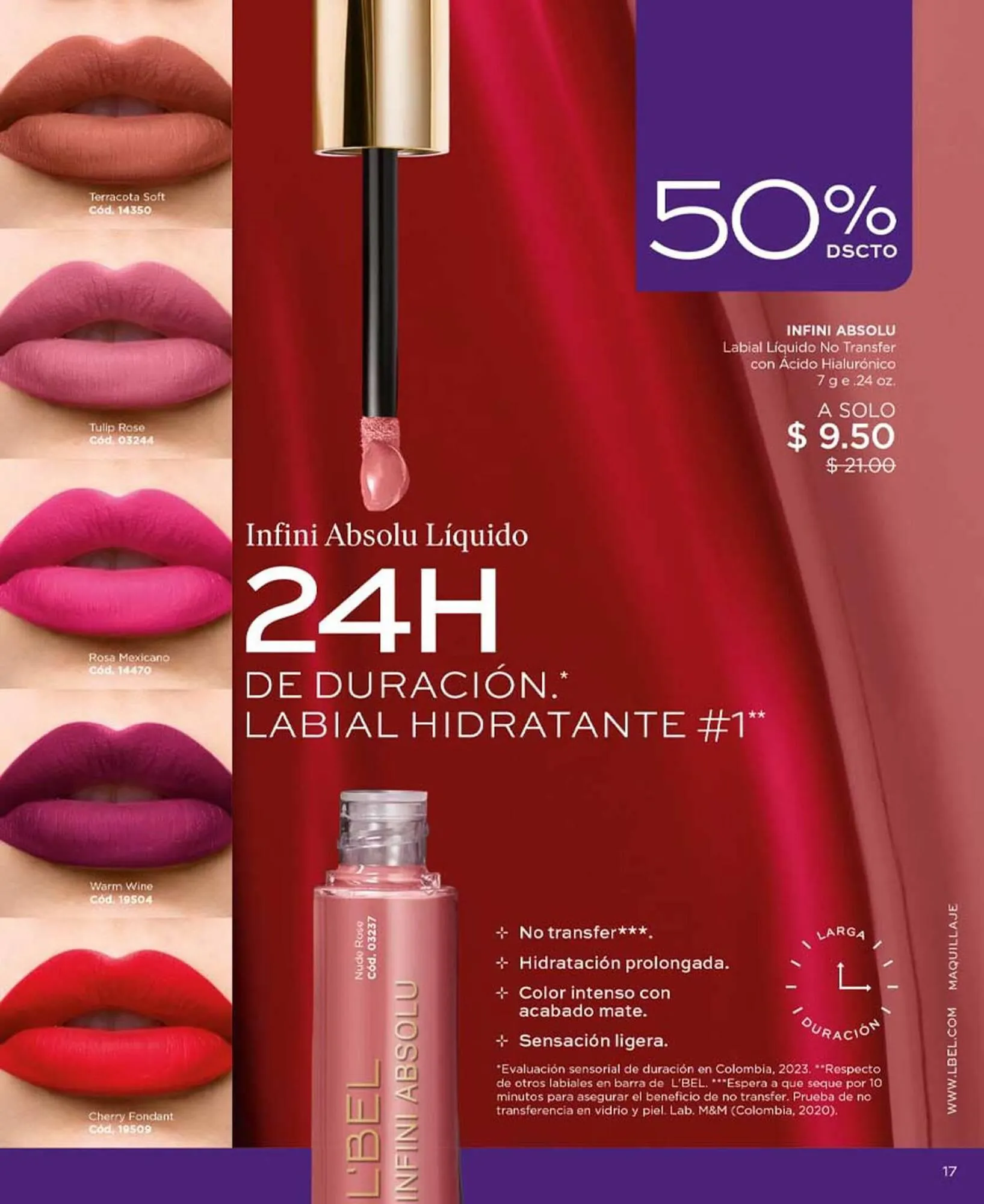 Catalogo de Catálogo L'bel 5 de febrero al 31 de marzo 2024 - Pag 17