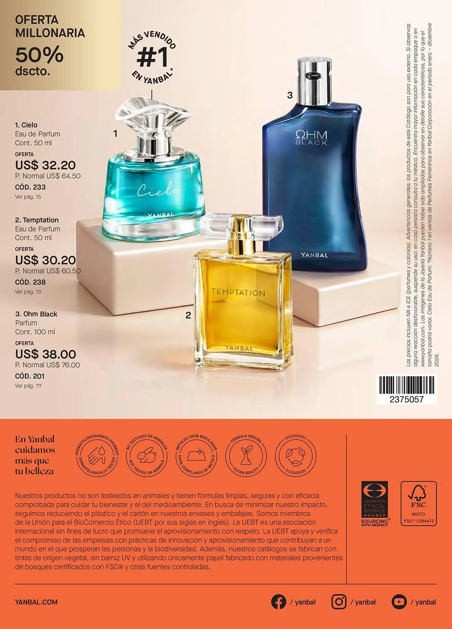 Catalogo de Catálogo Yanbal 6 de diciembre al 2 de enero 2026 - Pag 126