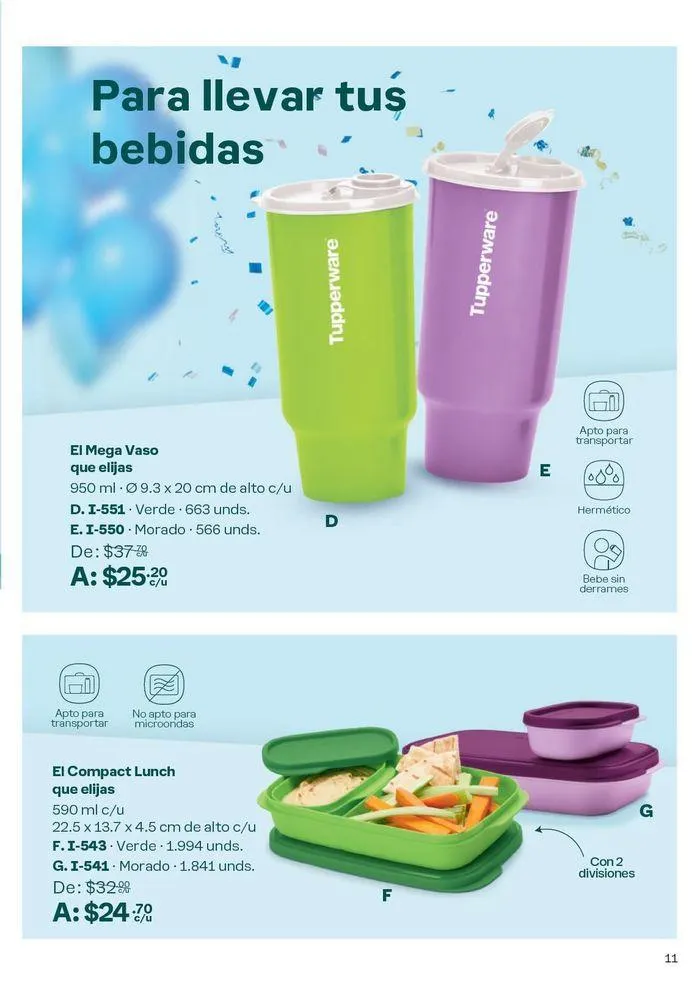 Catalogo de Ofertas Tupperware! 15 de junio al 12 de julio 2024 - Pag 2