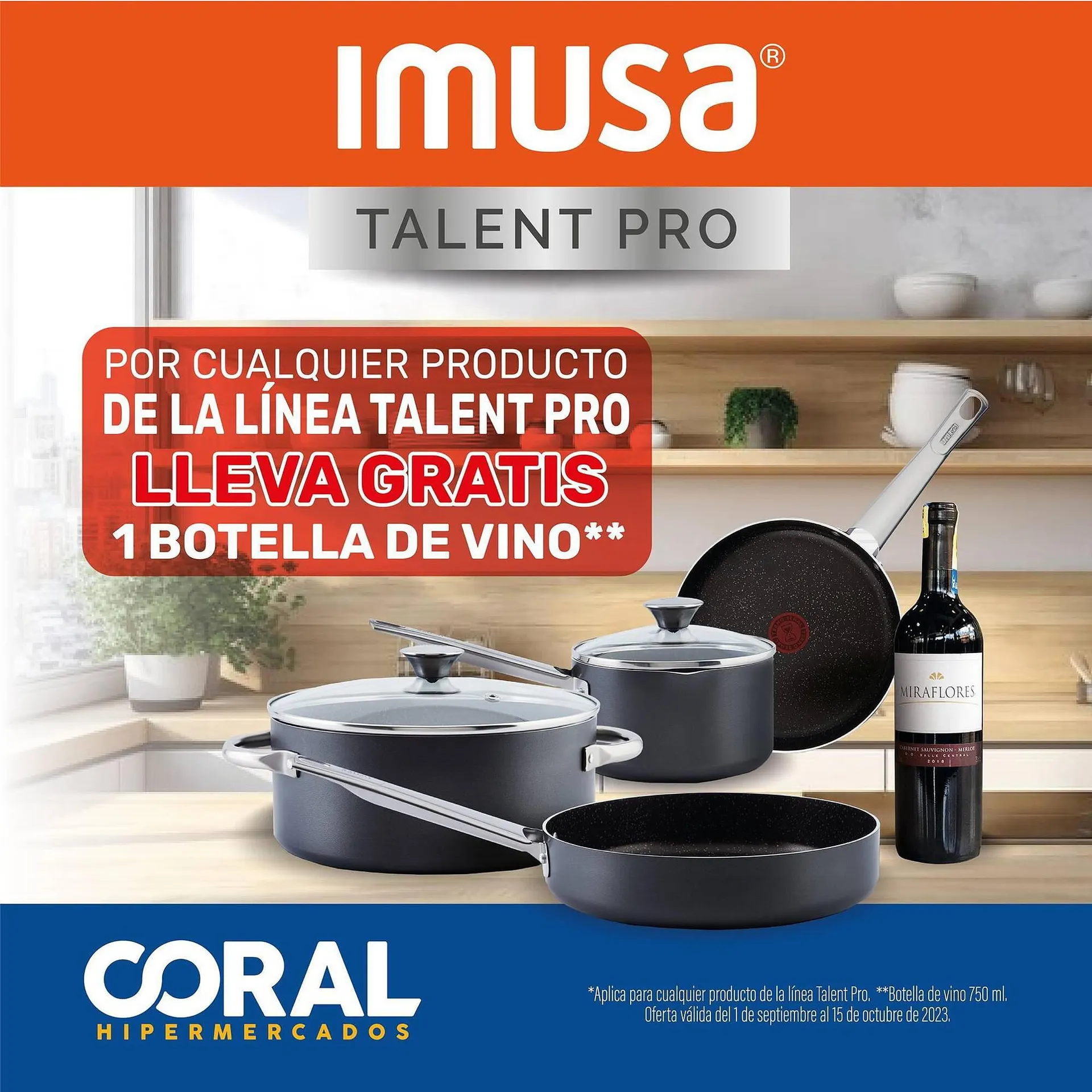 Catalogo de Catálogo Coral Hipermercados 1 de septiembre al 15 de octubre 2023 - Pag 1