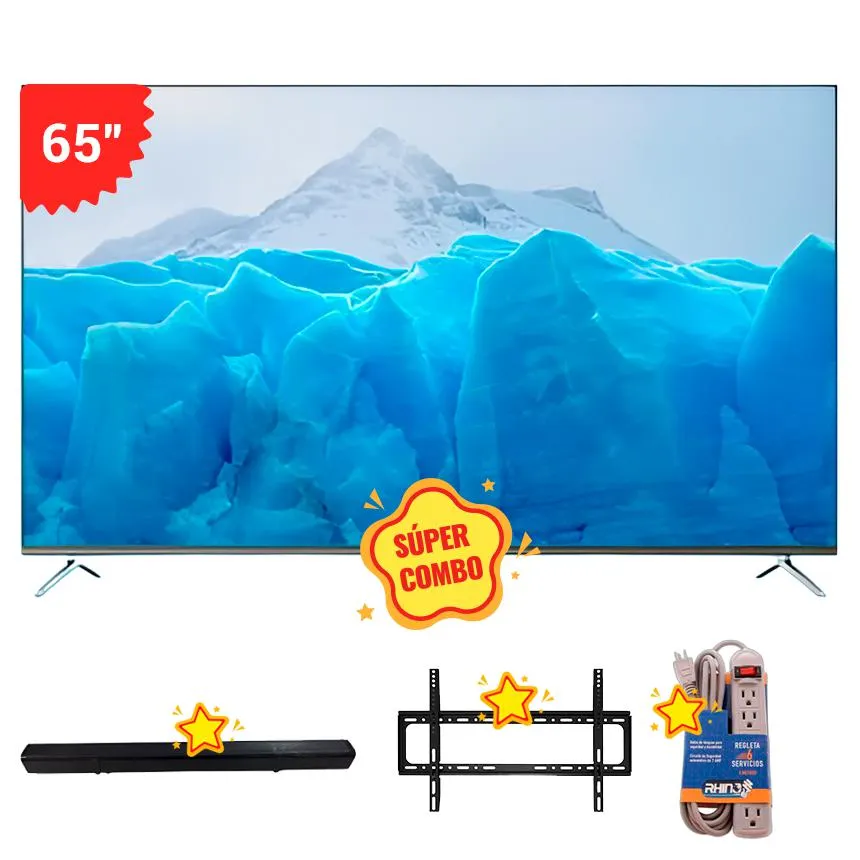 65" 4K UHD (RIVTELUHD65TPXM)