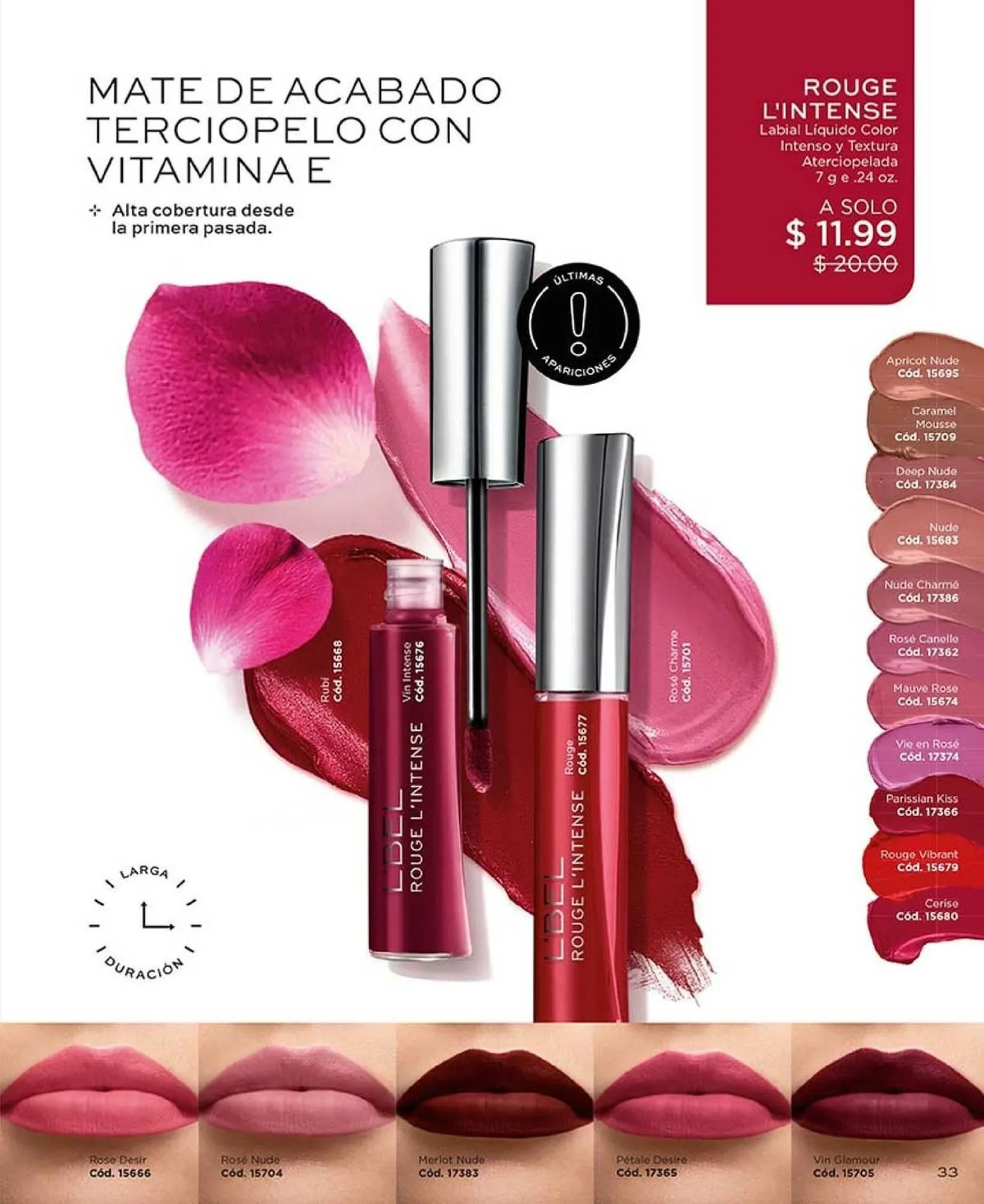 Catalogo de Catálogo L'bel 4 de noviembre al 30 de noviembre 2025 - Pag 33