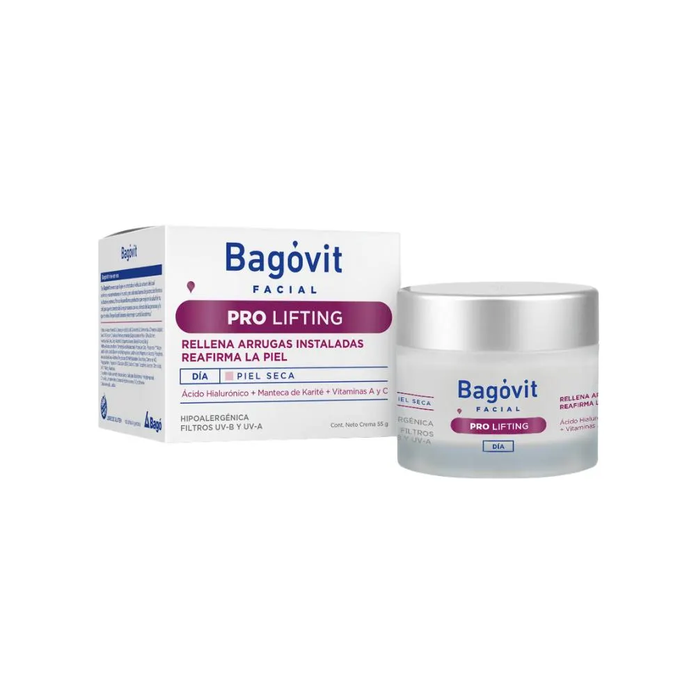 Bagovit Facial Pro Lifting Piel Seca Día 55 g