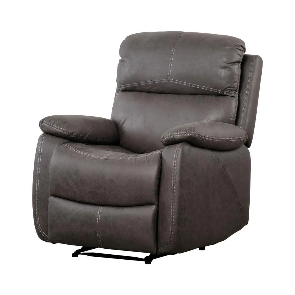 Reclinable 1P Gerry | Gris Oscuro
