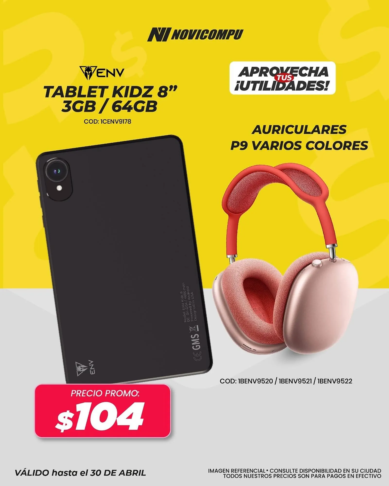 Catalogo de Catálogo Novicompu 15 de abril al 30 de abril 2026 - Pag 1