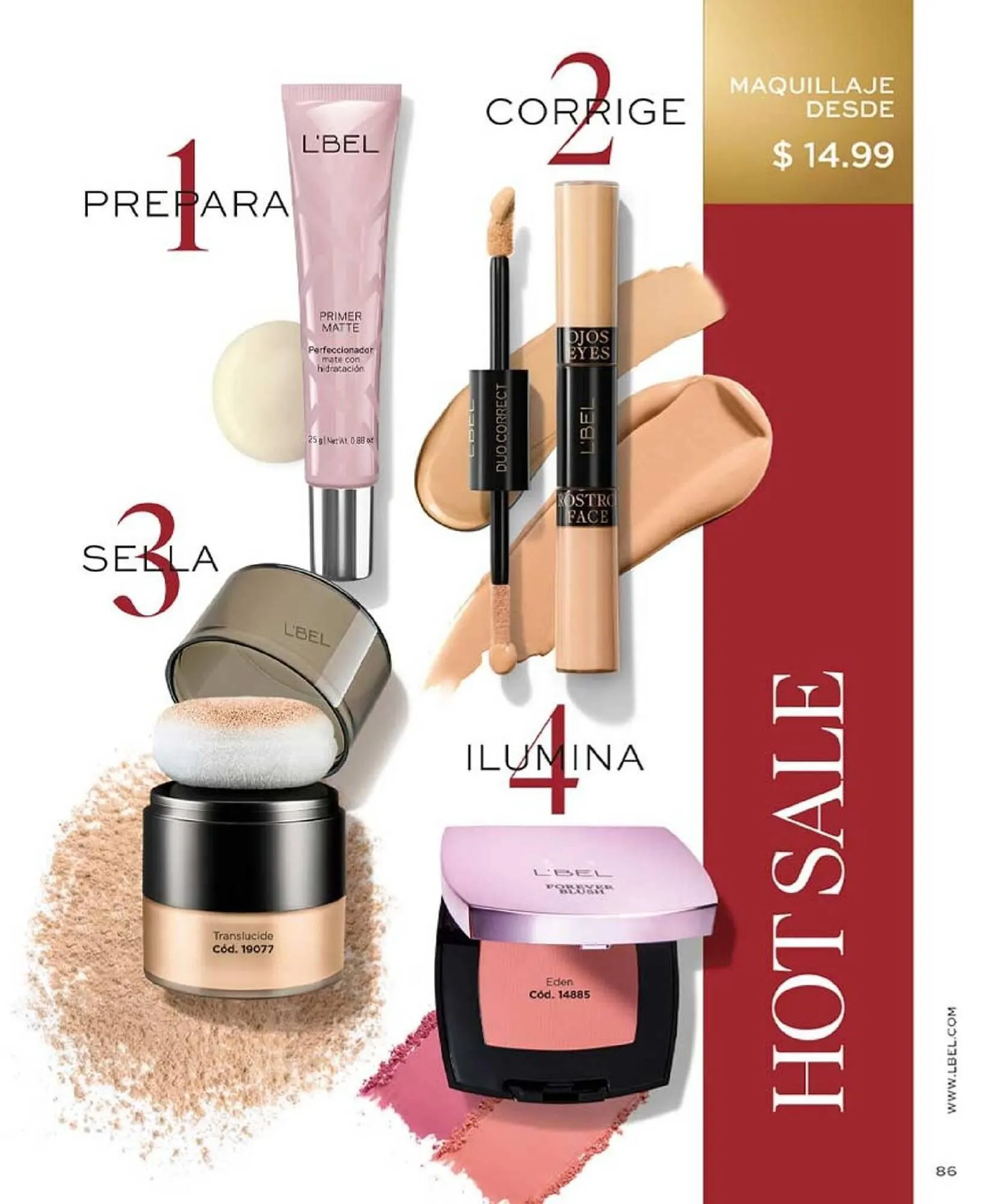 Catalogo de Catálogo L'bel 8 de abril al 15 de mayo 2024 - Pag 85