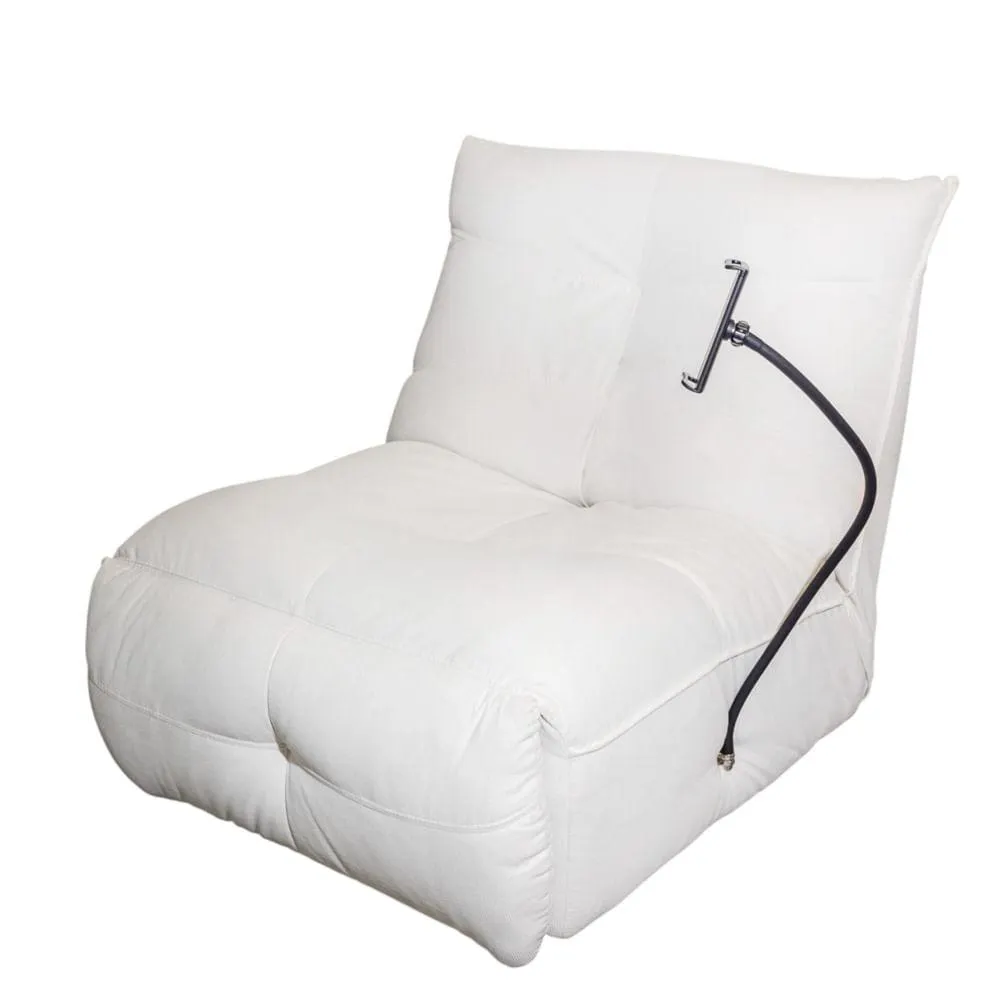 Reclinable 1P Winnie+ Soporte Celular | Blanco Antiguo