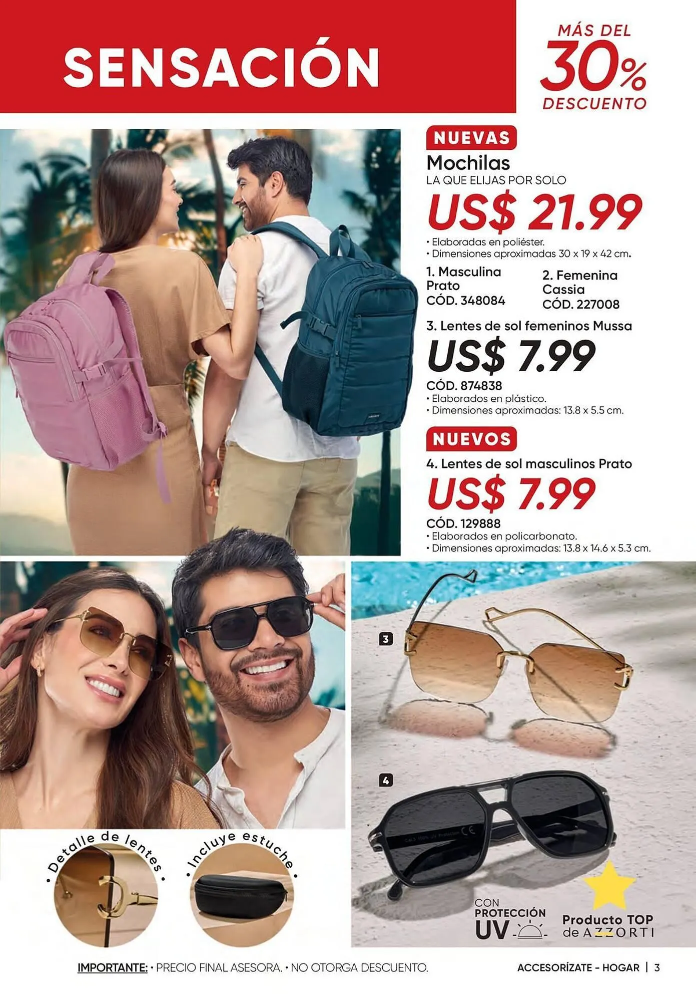 Catalogo de Catálogo Azzorti 1 de enero al 31 de enero 2025 - Pag 7