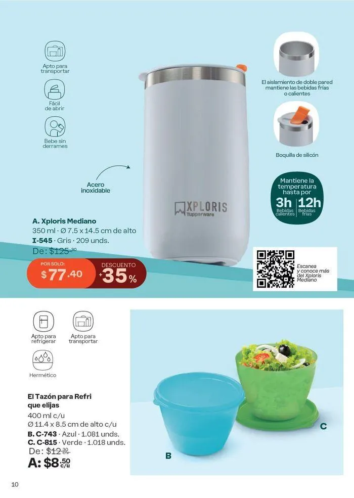 Catalogo de Ofertas Tupperware! 15 de junio al 12 de julio 2024 - Pag 56