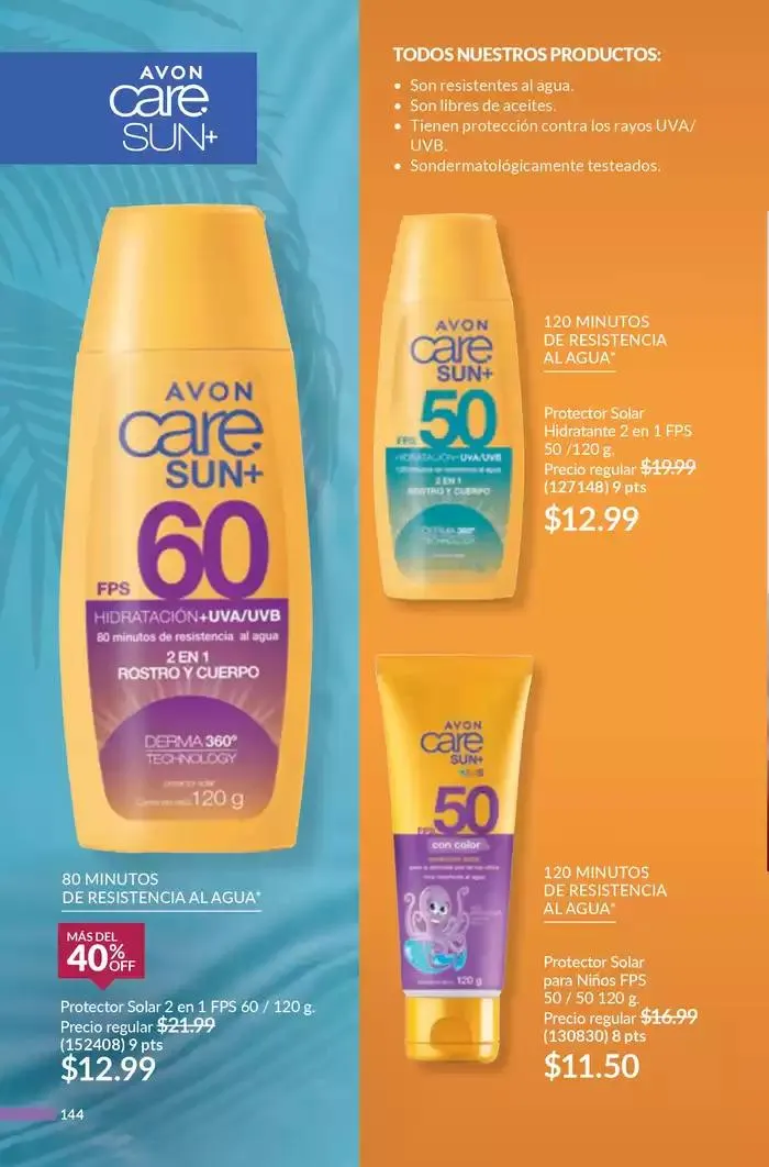 Catalogo de Refrescante Hidración y Beneficios C/15  25 de septiembre al 17 de octubre 2024 - Pag 144