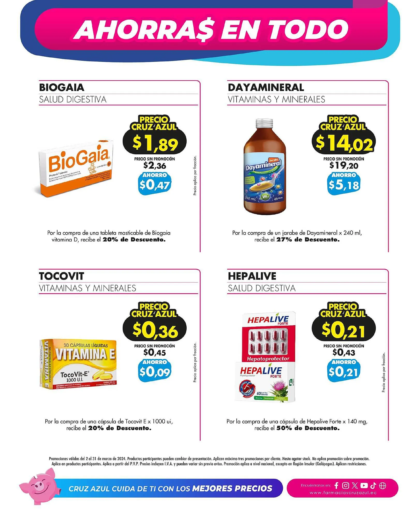 Catalogo de Catálogo Farmacias Cruz Azul 1 de marzo al 31 de marzo 2024 - Pag 26