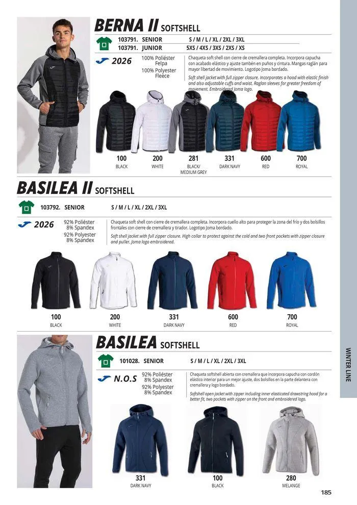 Catalogo de Teamwear Collection 2024 8 de mayo al 31 de diciembre 2024 - Pag 185