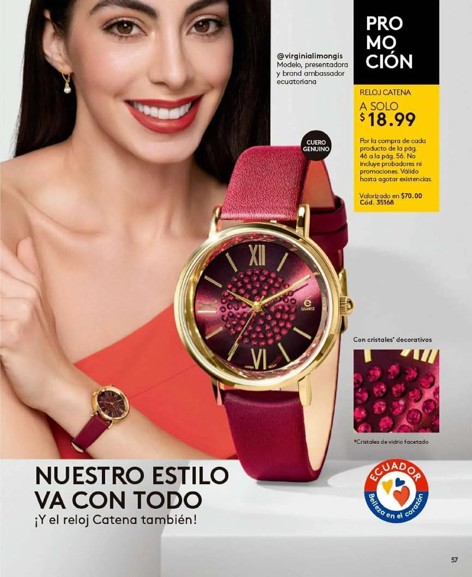 Catalogo de Catálogo Ésika 12 de diciembre al 12 de diciembre 2025 - Pag 57